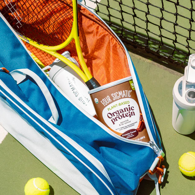 Organic Plant Based Protein with Mushroom Creamy Cacao 600g - Organax Ltd