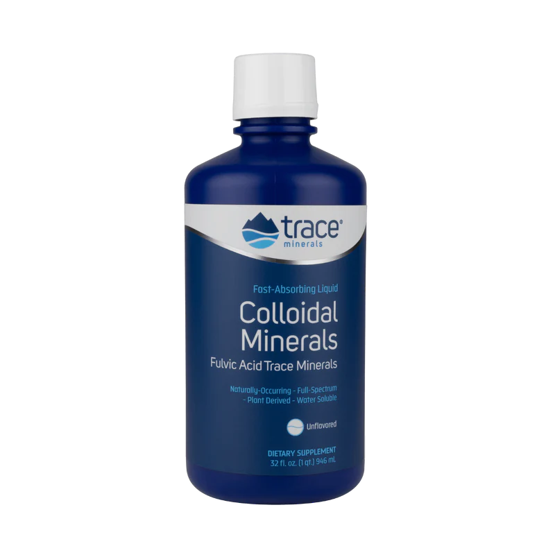 Colloidal Minerals Unflavored 946ml - Organax Ltd