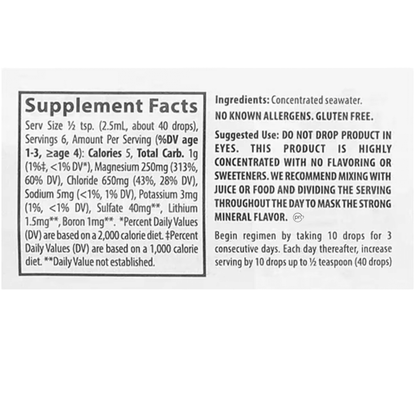 Trace Minerals ConcenTrace Trace Mineral Drops 15ml – Ionic Mineral Supplement
