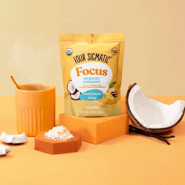 Focus Organic Creamer- Vanilla Coconut 120g