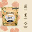Four Sigmatic Organic Focus Black Tea in a 60g package, showcasing the tea leaves and packaging for natural focus and energy.