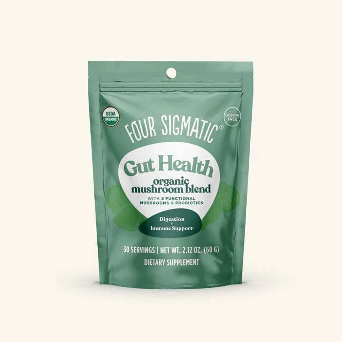 Four Sigmatic Organic Gut Health Mushroom Blend 60g - Organax Ltd