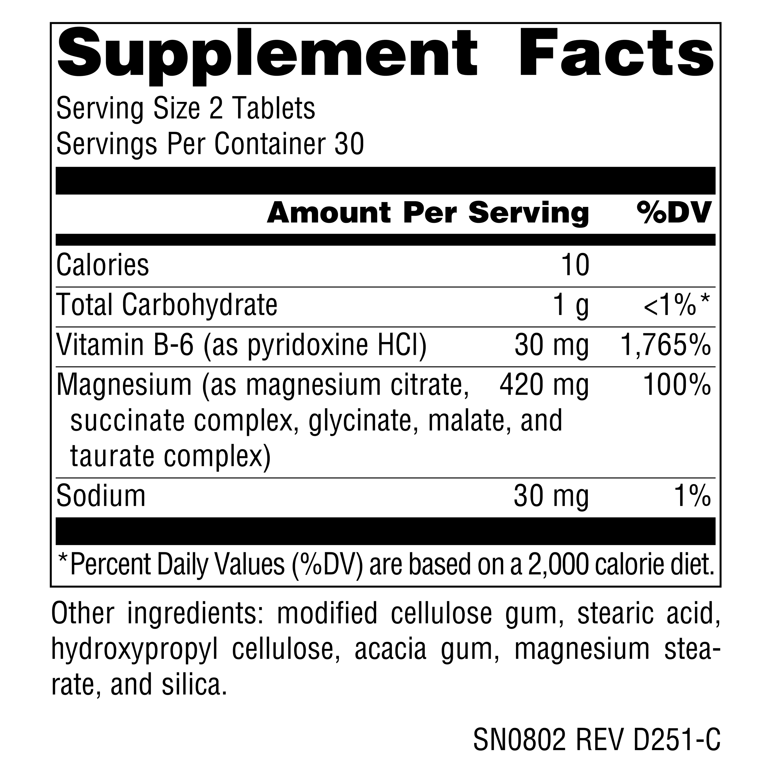Source Natural Ultra-Mag™ 5in1 Bioavailable Magnesium 60Tab - Organax Ltd