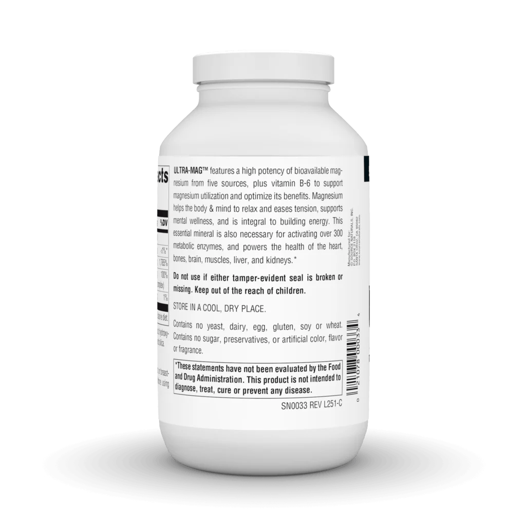 Source Natural Ultra-Mag™ 5in1 Bioavailable Magnesium 60Tab - Organax Ltd
