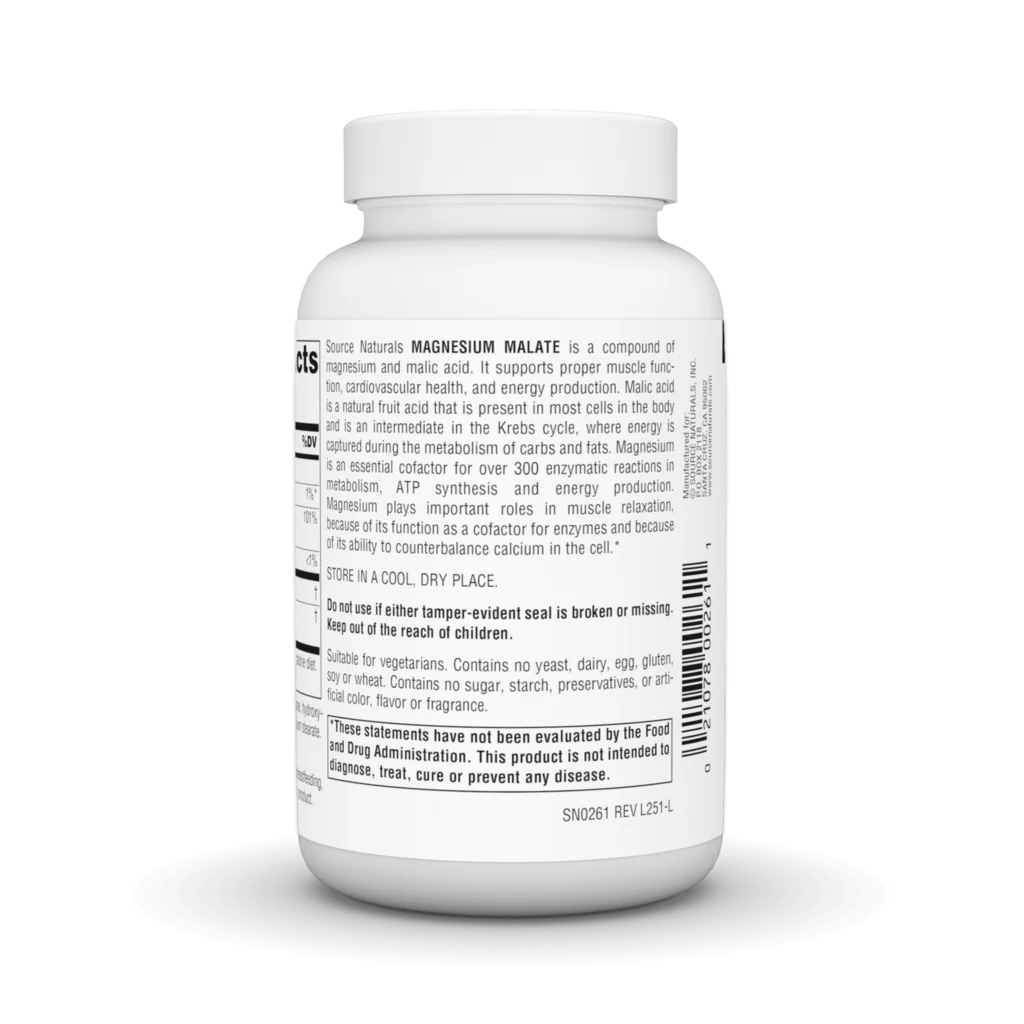 Magnesium Malate 1250 mg 90Tab