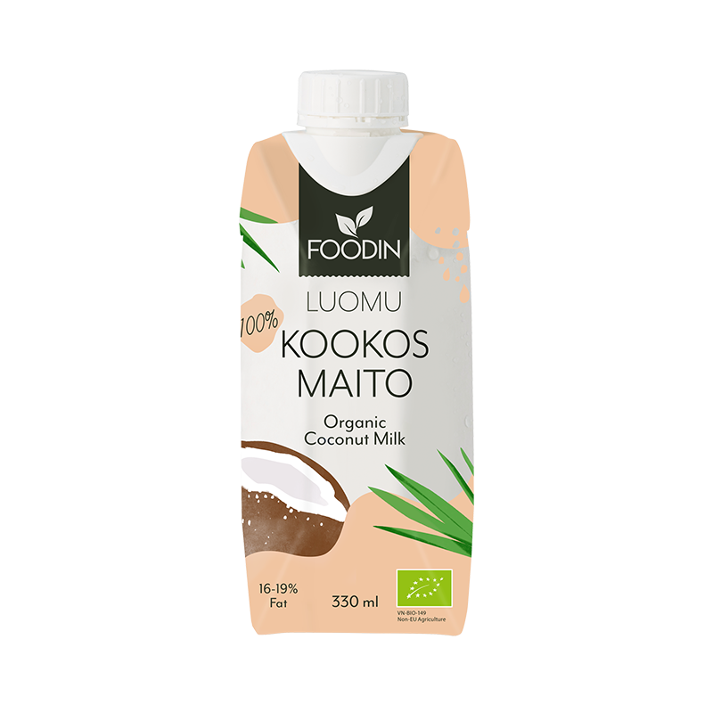 Organic Coconut Water Tetrapak 1000ML - Organax Ltd