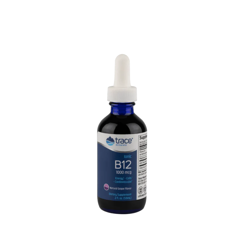 Liquid Ionic B12 - 1,000mcg 59ml - Organax Ltd