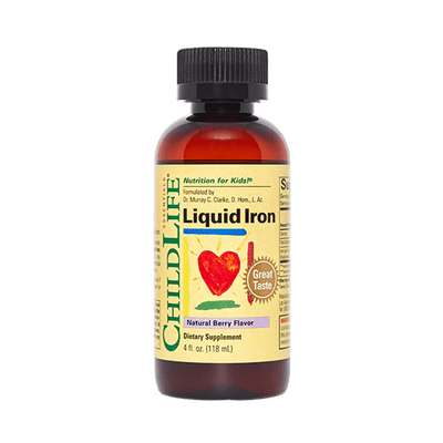Childlife Essentials Liquid Iron 118ml - Organax Ltd