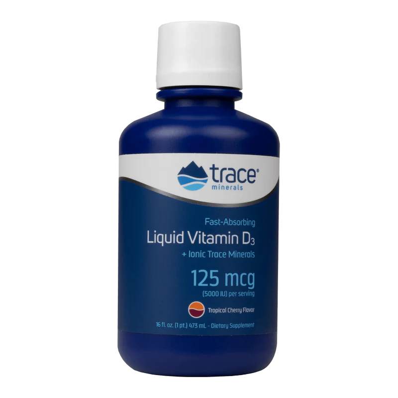 Liquid Vitamin D3 - 5,000 IU Tropical Cherry 473ml - Organax Ltd