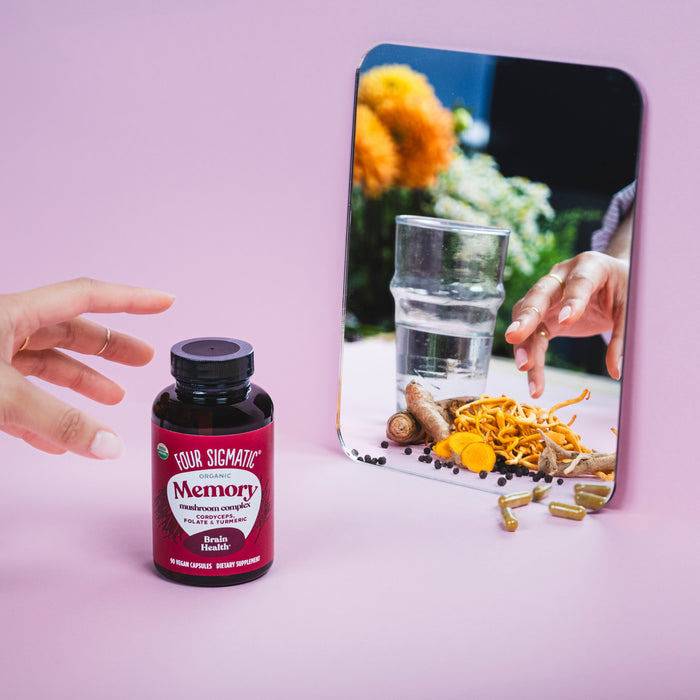 Organic Mushroom Capsules | Brain Health Supplement | Organax Ltd