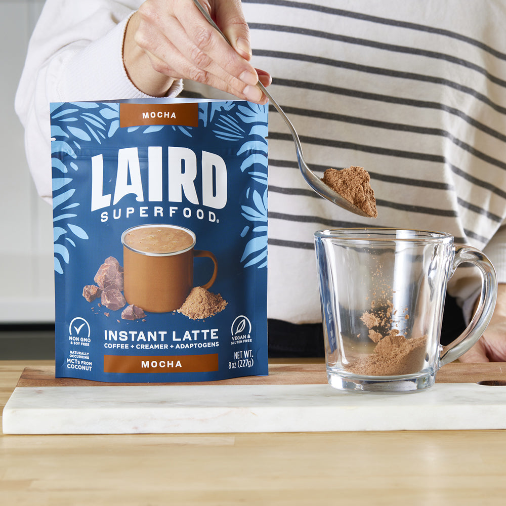 A latte experience with adaptogenic benefits