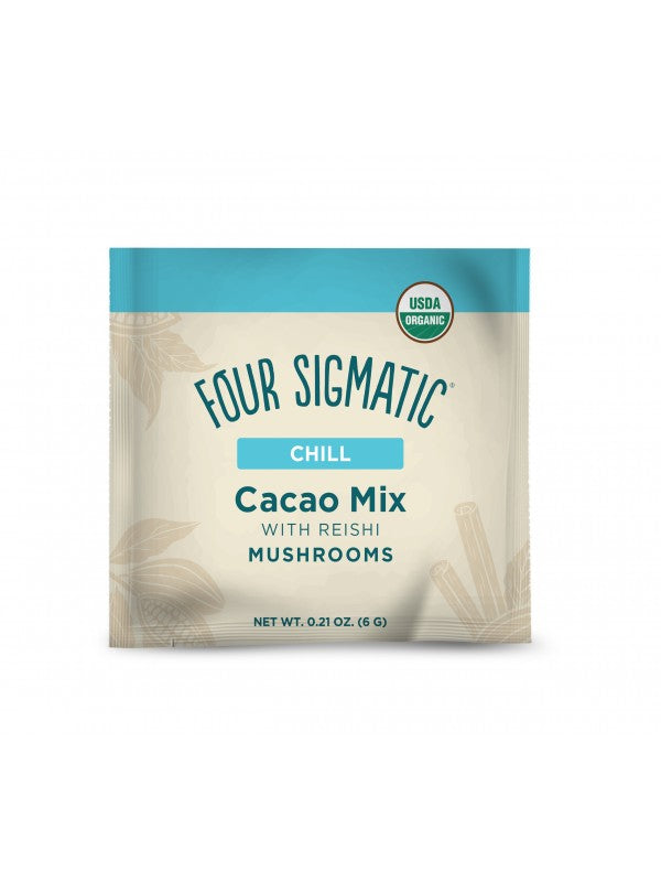 Mushroom Hot Cacao with Reishi 10 Sachets - Organax Ltd