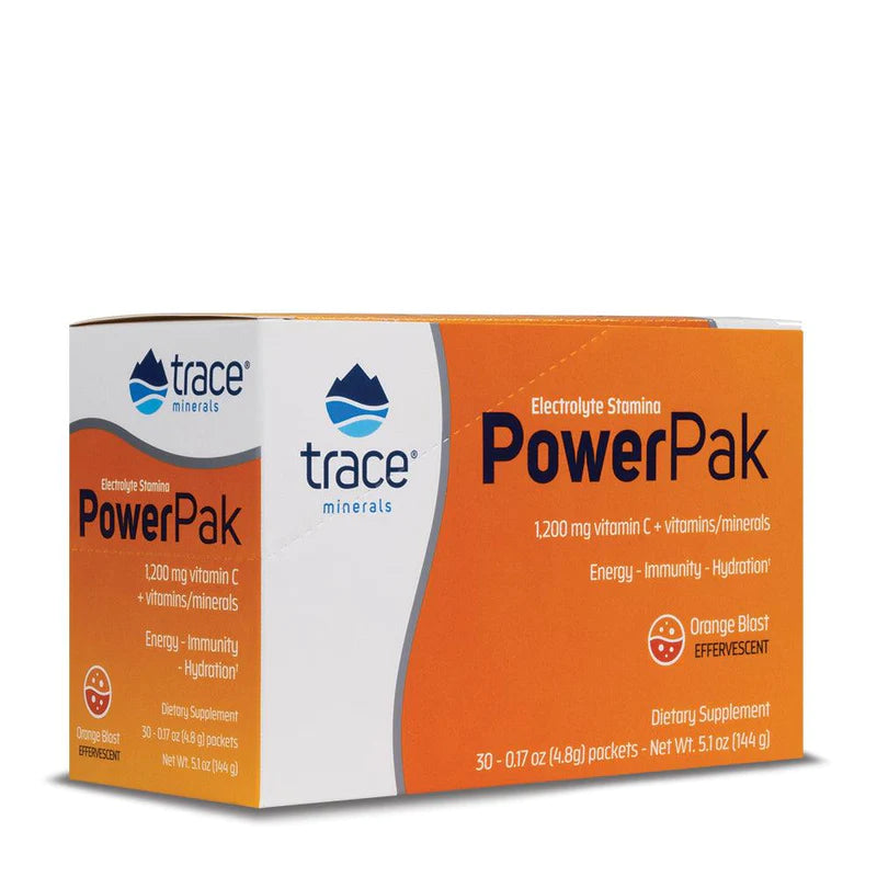 Electrolyte Stamina Power Pak - Orange Blast 30Sach - Organax Ltd