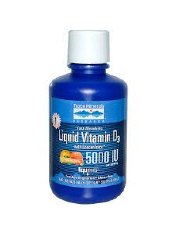 Liquid Vitamin D3 - 5000IU Tropical Cherry 473ml - Organax Ltd