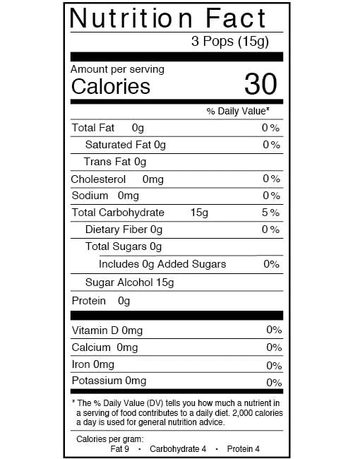 ZOLLIPOPS PINEAPPLE  Pouches 3.1oz - Organax Ltd